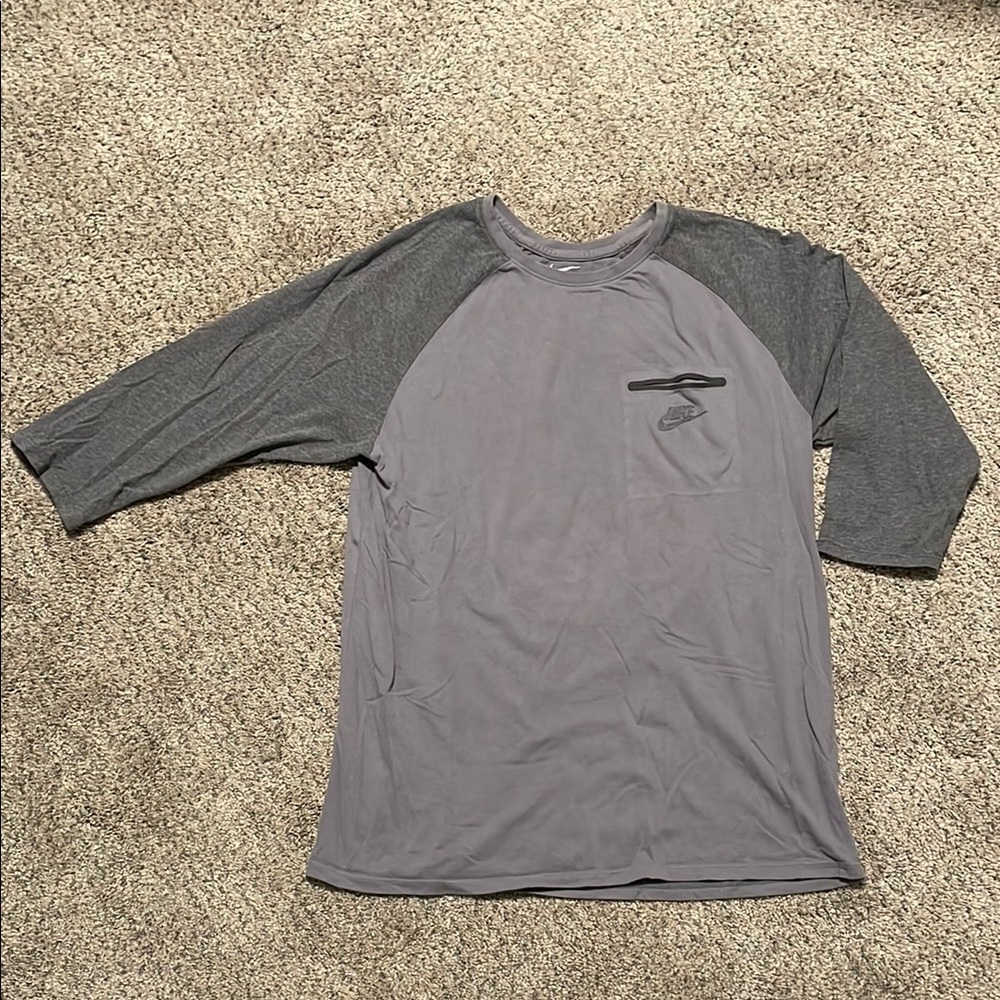 Nike three quarter sleeve tee